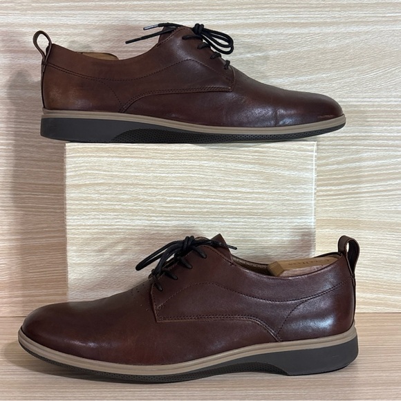 Amberjack The Original Brown Leather Dress Shoes Men's 10.5M - benaras.co